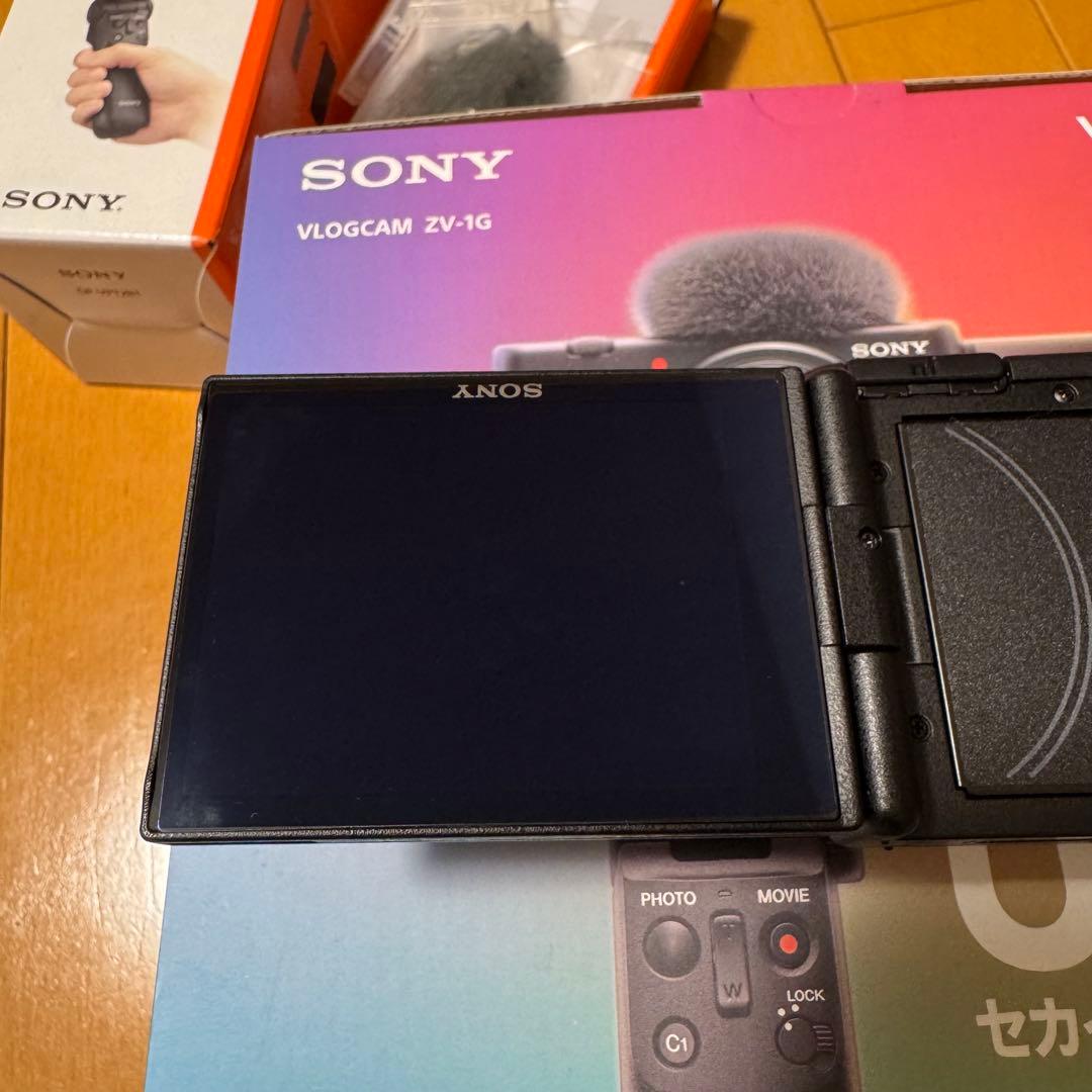 【極美品】 完品 VLOGCAM ZV-1G シューティンググリップキット