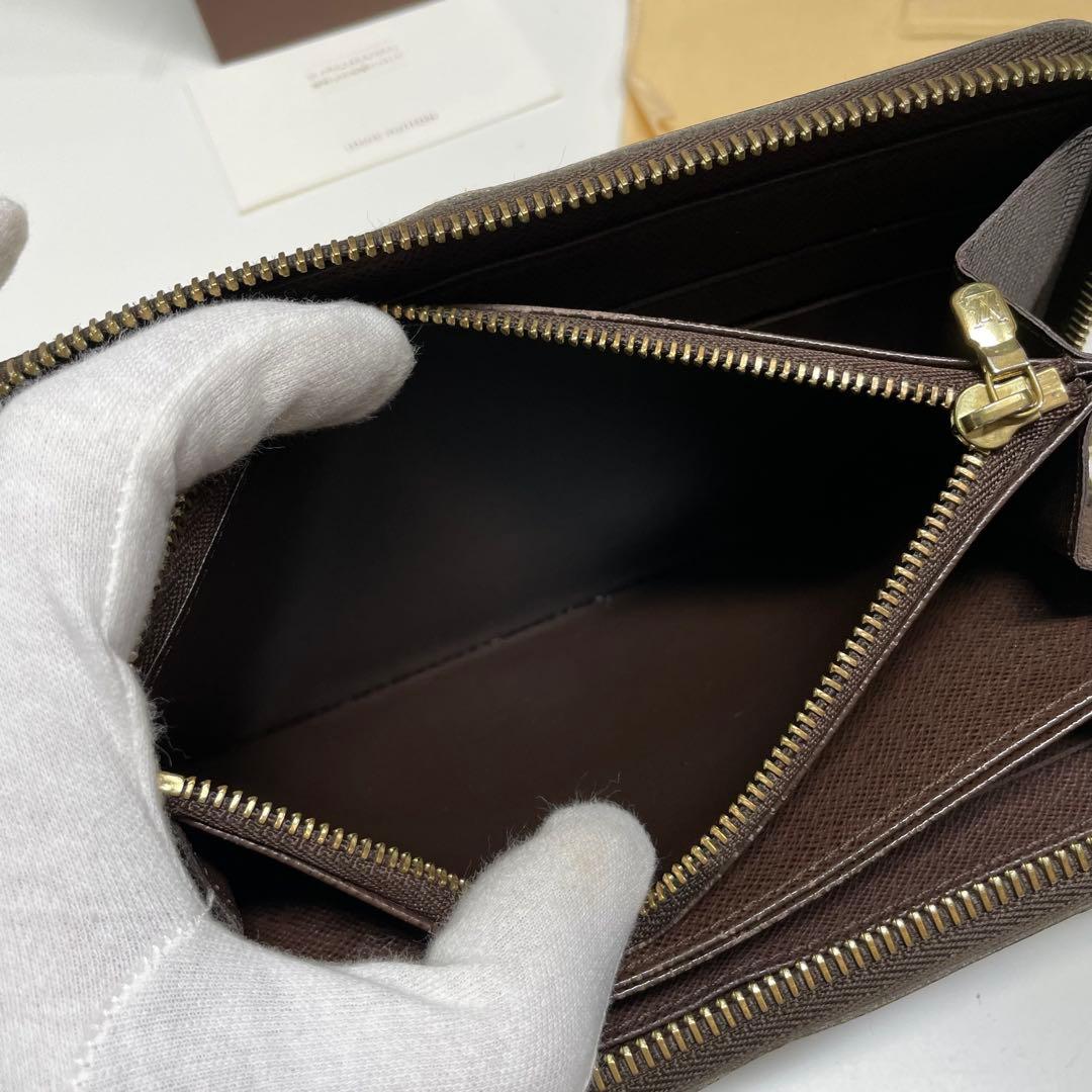 た*0様 LOUIS VUITTON ダミエ長財布 保存袋付き