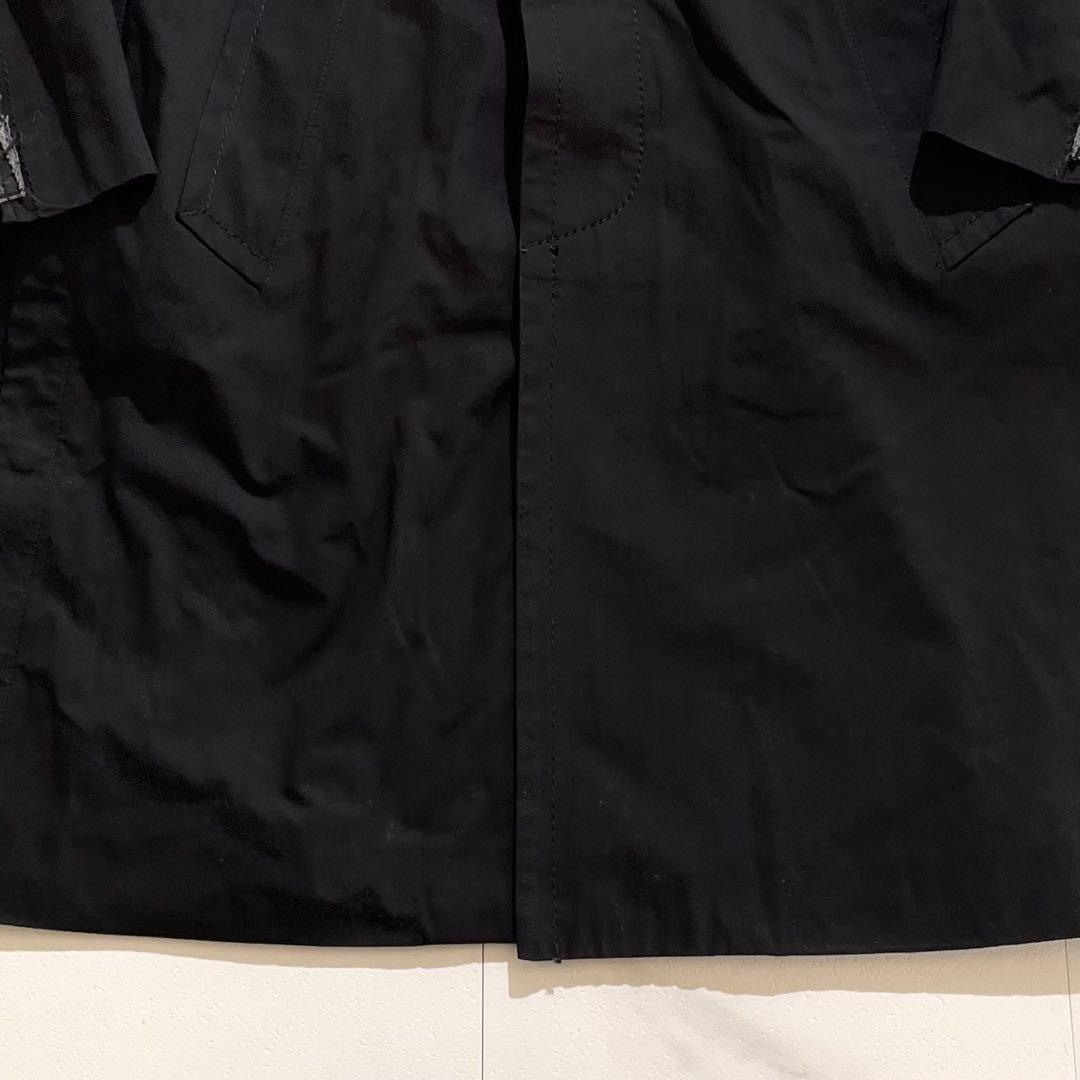 【希少】サカイ デニムドッキング OXFORDコート 再構築 ブラック サイズ2