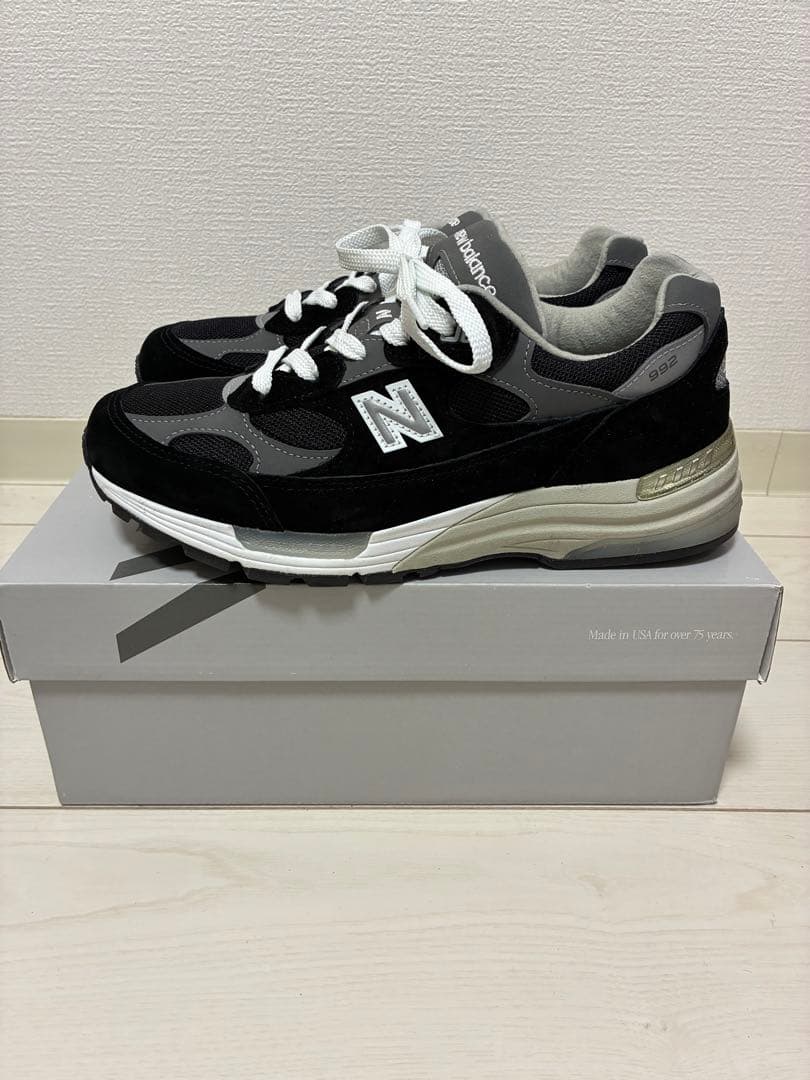 New Balance U992 BK 26.5cm（2025年）