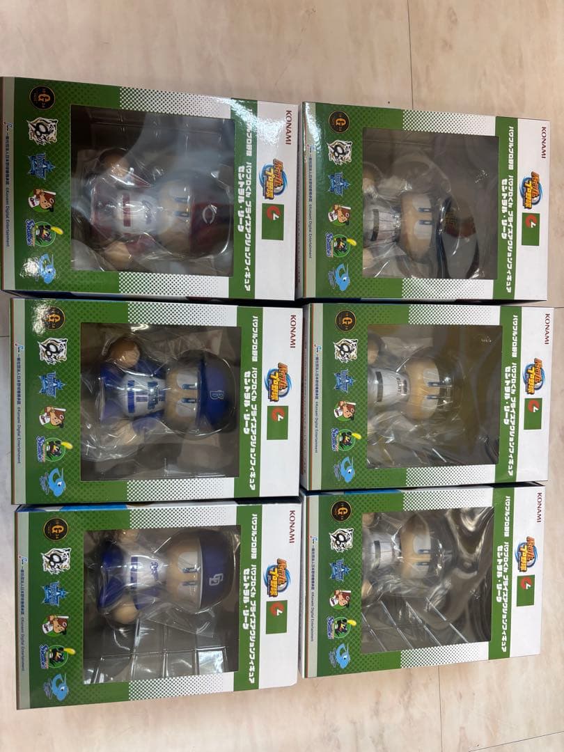 パワプロくん プライズアクションフィギュア セントラル・リーグ 6種セット①