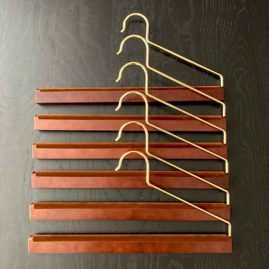 113◆NAKATA HANGER AUT-11G SET OF SIX