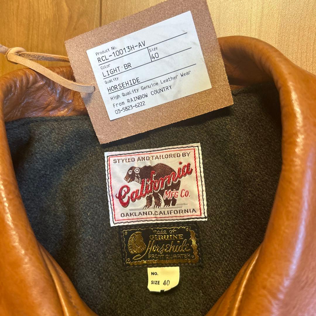 【超美品】レインボーカントリー　スポーツジャケット　アベニュー別注　サイズ40