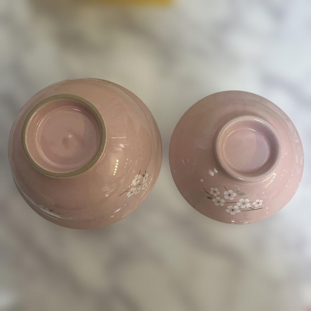 ルクルーゼ海外限定　サクラ　蓋付きどんぶり