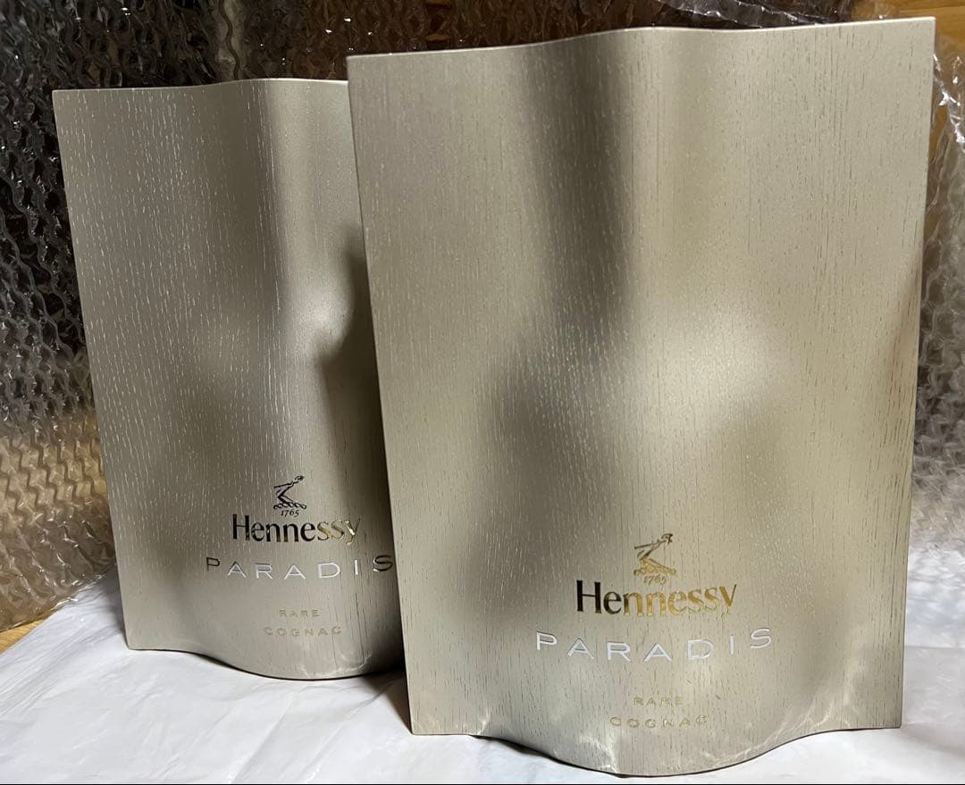 Hennessy PARADIS 空瓶 空木箱2セット　ヘネシー パラディ