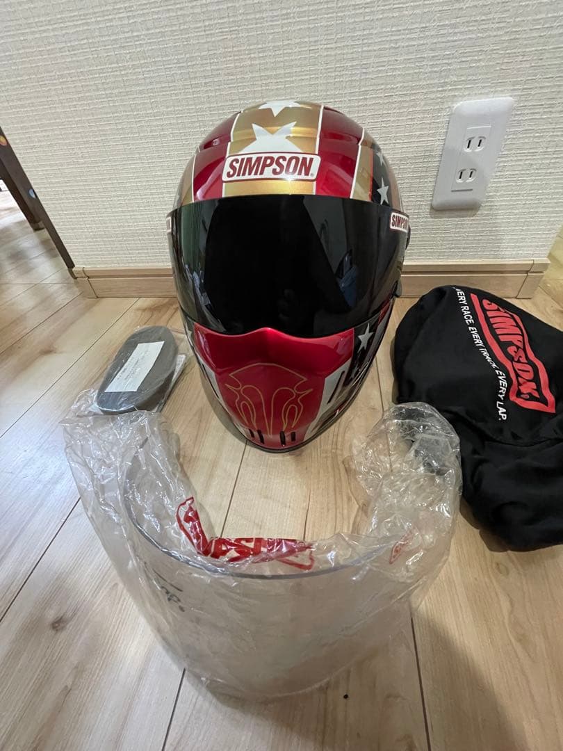 SIMPSOM シンプソン　RX10 ヘルメット 59cm