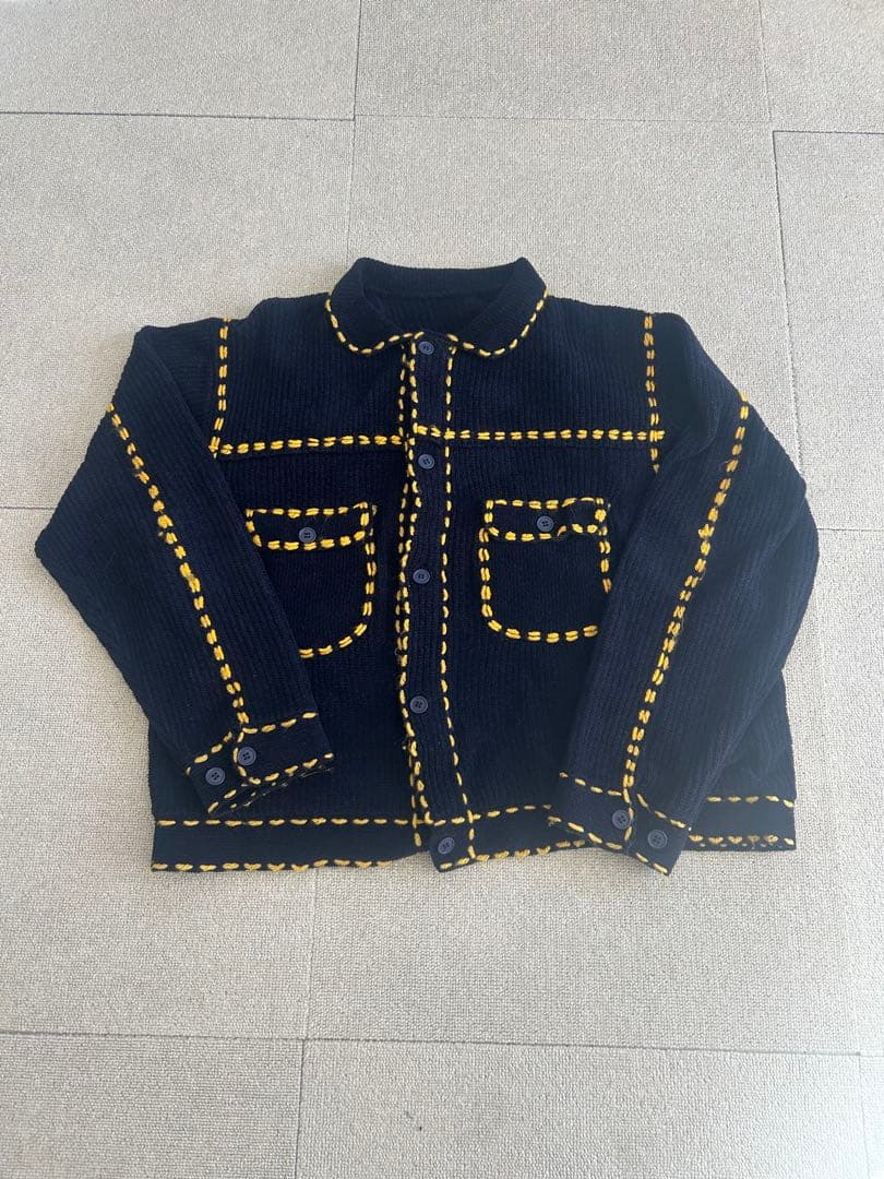 PHINGERIN PG1 KNIT ネイビー 高橋文哉さん着用