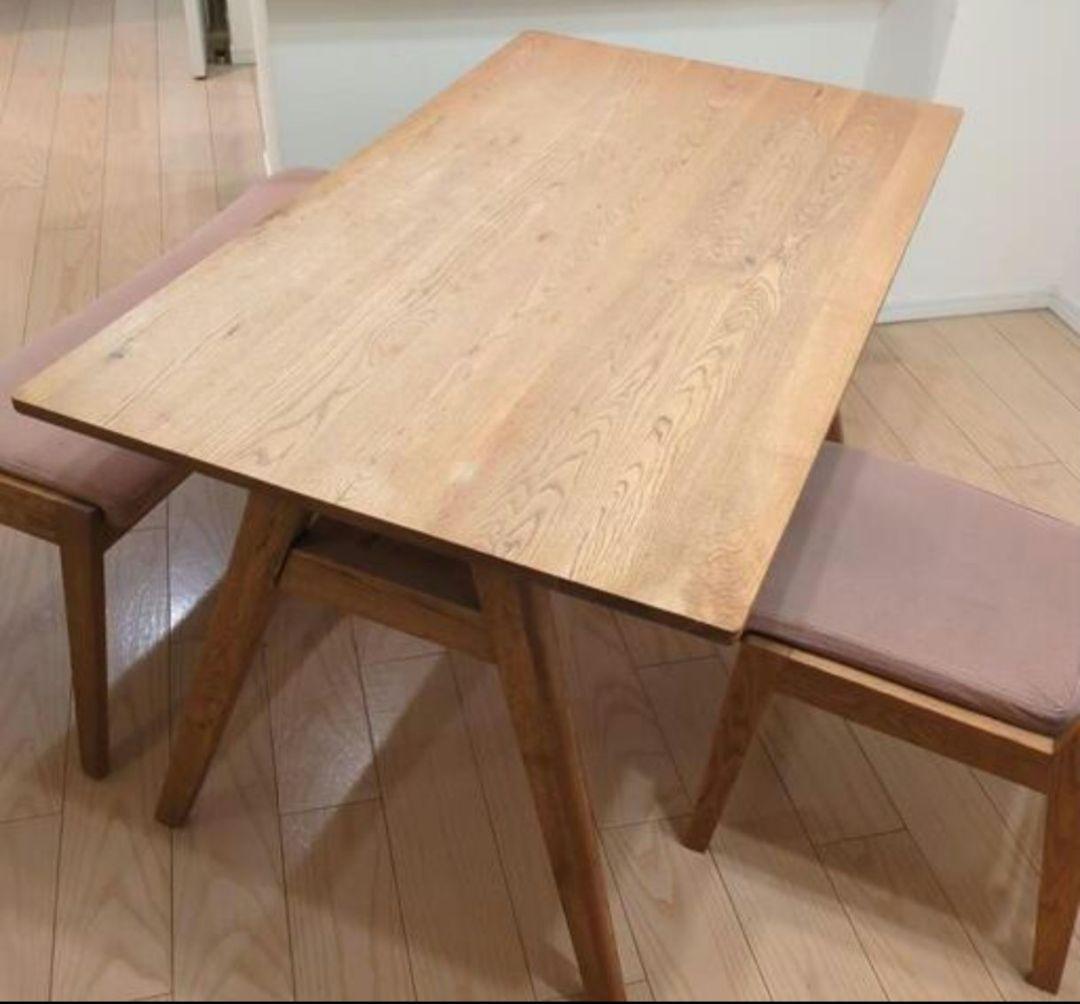 【関東圏限定】unico ウニコ ADDAY アディダイニングセット 135cm