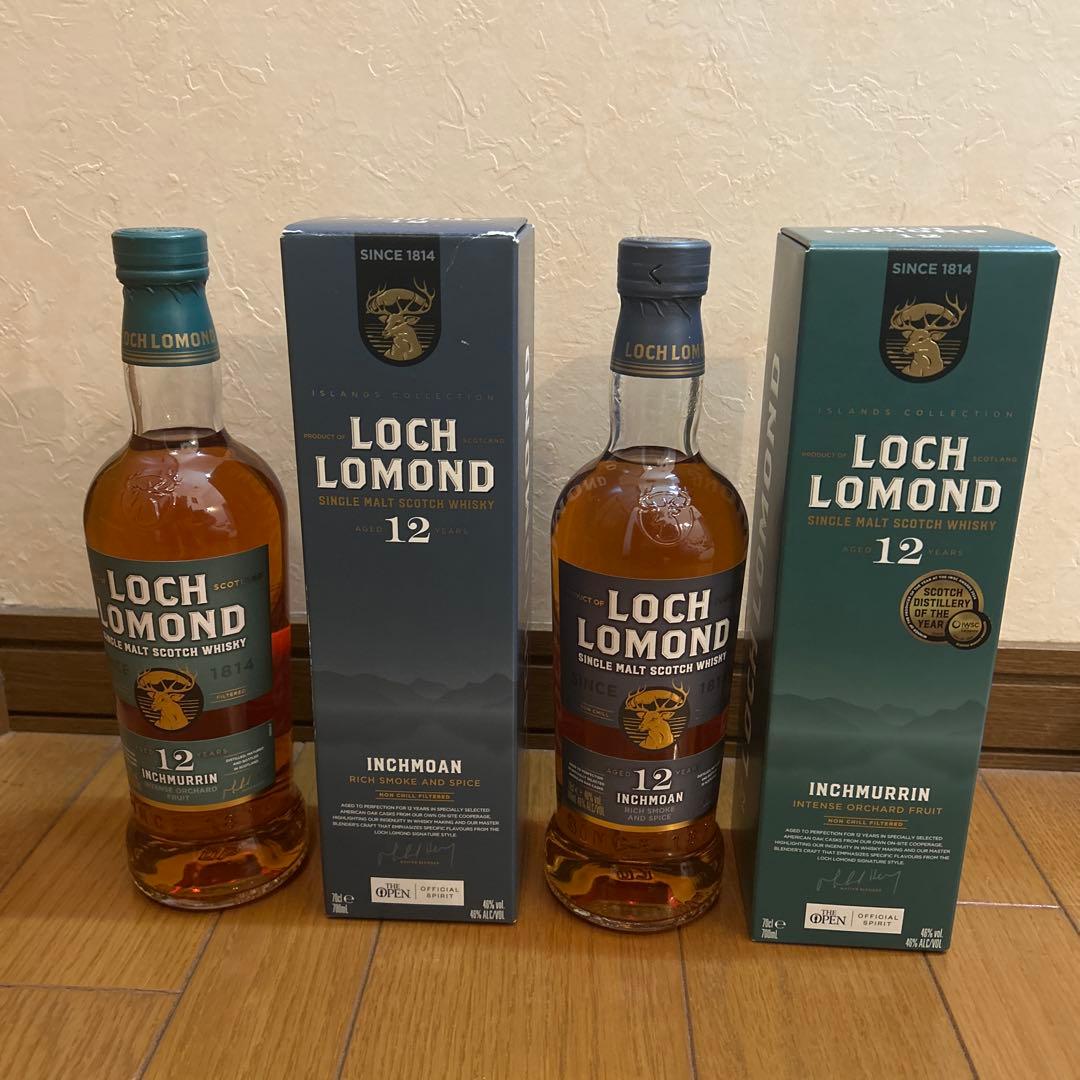 LOCH LOMOND 12年　シングルモルトウイスキー　2本セット