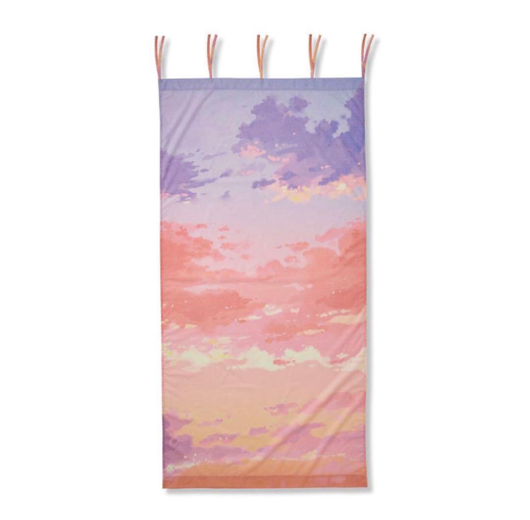 YOU+MORE!移りゆく空色のカーテンマルチクロスの会　宵の空と夕焼けの空