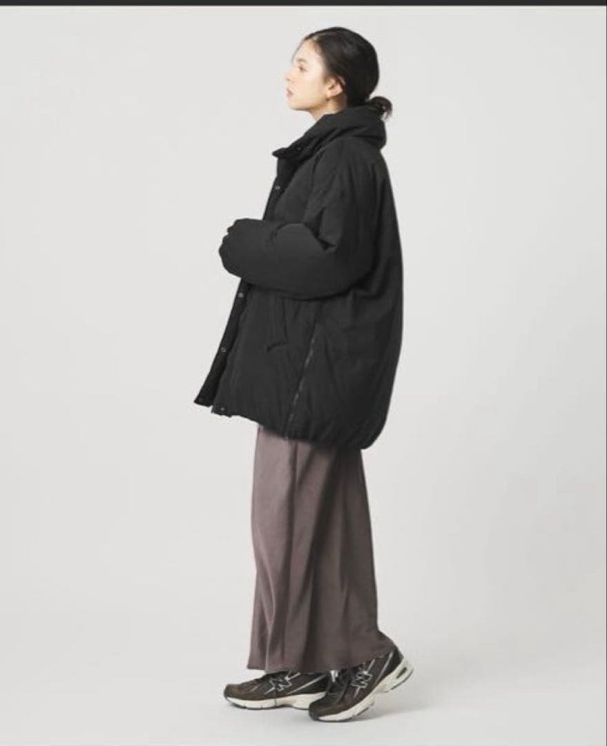 BEAUTY&YOUTH 【別注】＜NANGA＞ ダウンジャケット ブラック