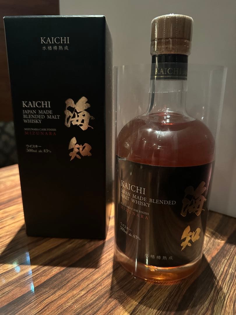 新品　KAICHI ブレンデッドモルトウイスキー 500ml 43%