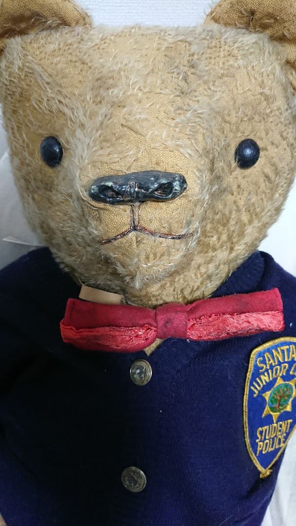 最終値下！加藤日砂1996年•TRAD BEAR 体長75cm大型テディベア・珍