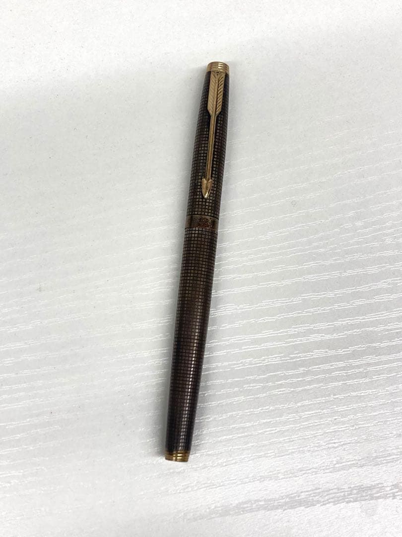 PARKER 万年筆 585 K14 XF スターリングシルバー