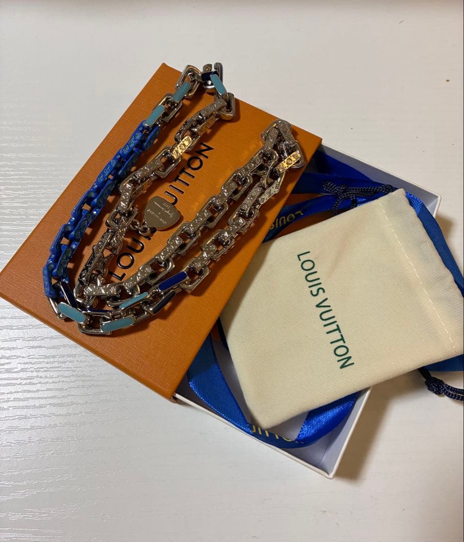 Louis Vuitton 　コリエチェーン　ネックレス　マルチカラー