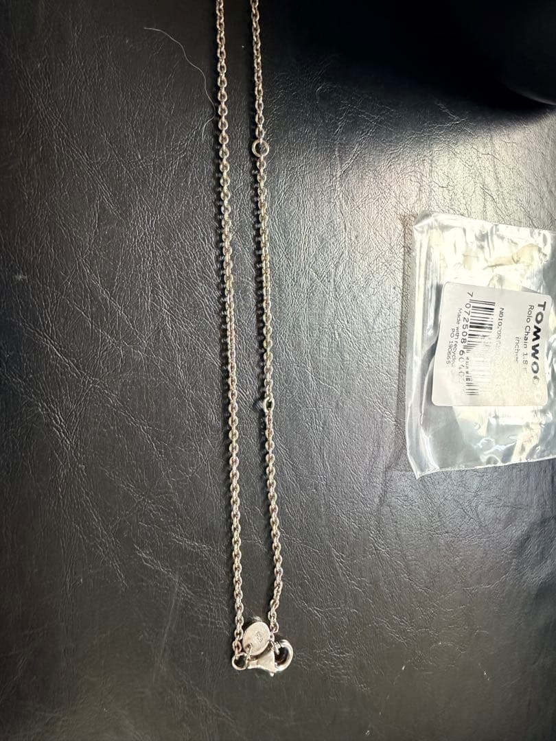 Tom Wood rolo chain 18inc トムウッド　ロロチェーン18