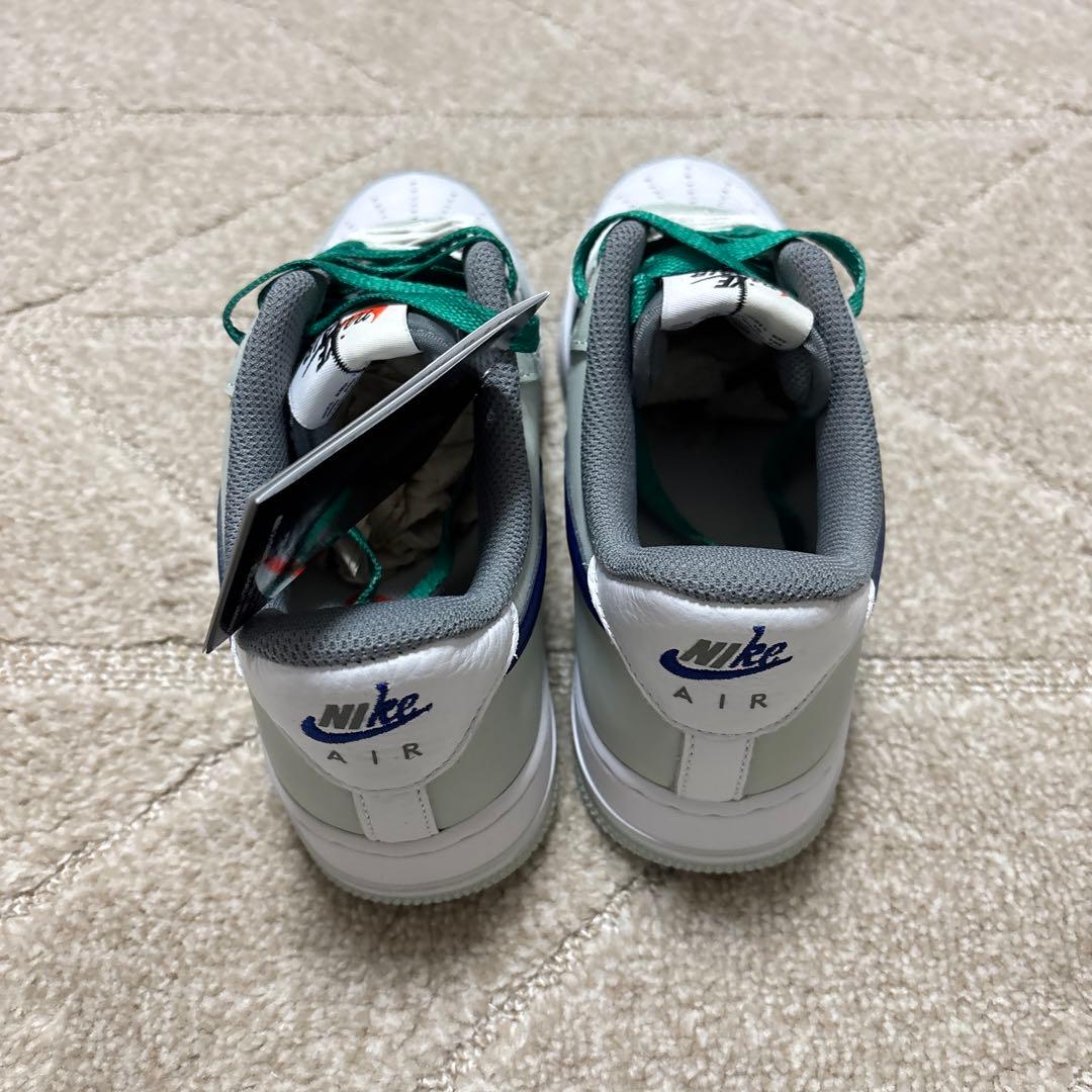 【完売品】Nike Air Force 1 グレー/ホワイト/ネイビー