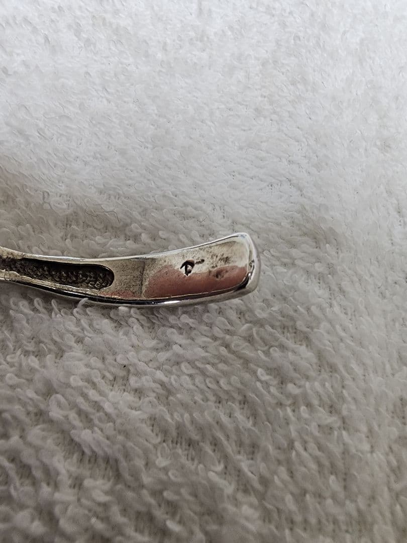 シルバー　Silver925　スカル　バングル　中古