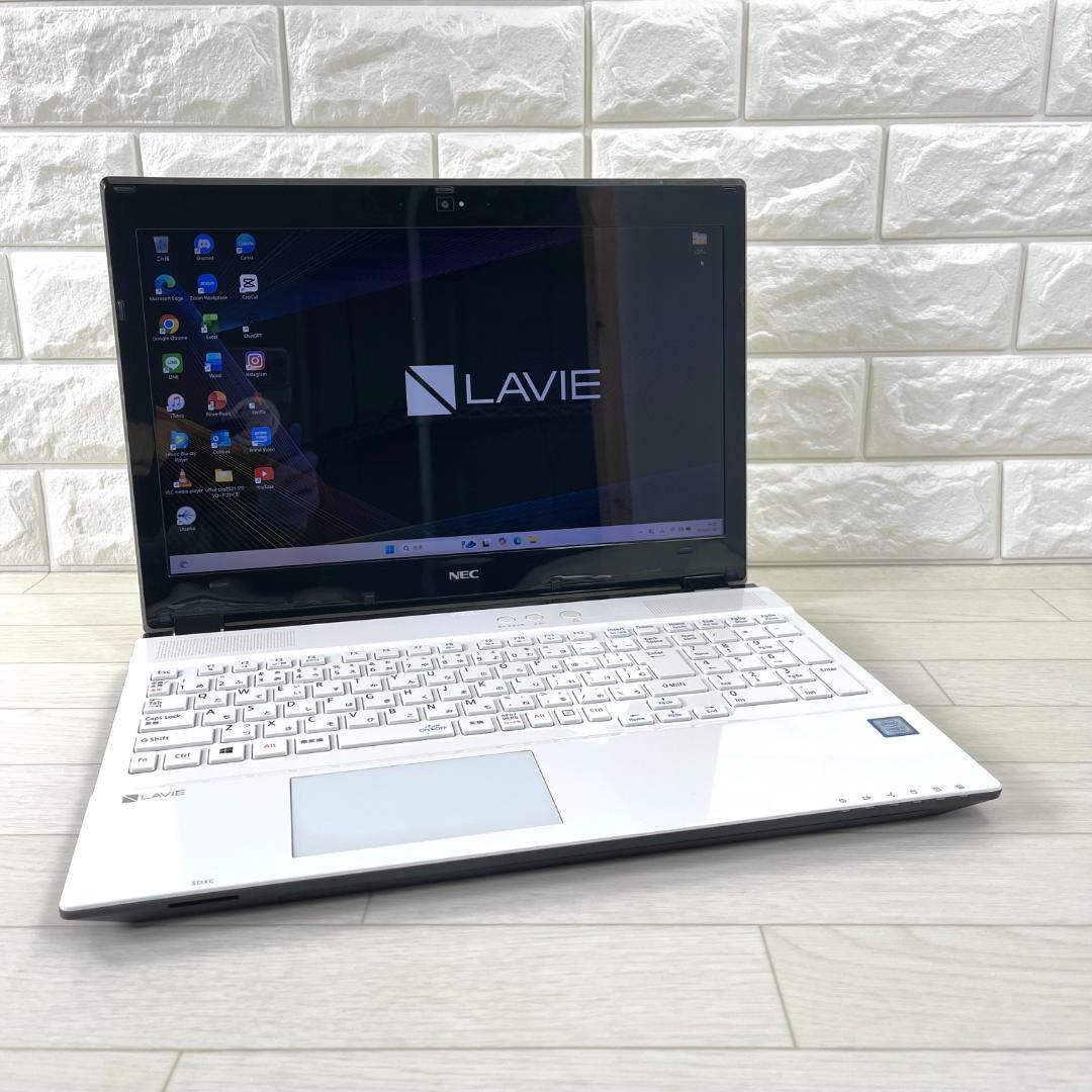 NEC LAVIE i7 新品SSD メモリ8G オフィス付 ノートパソコン