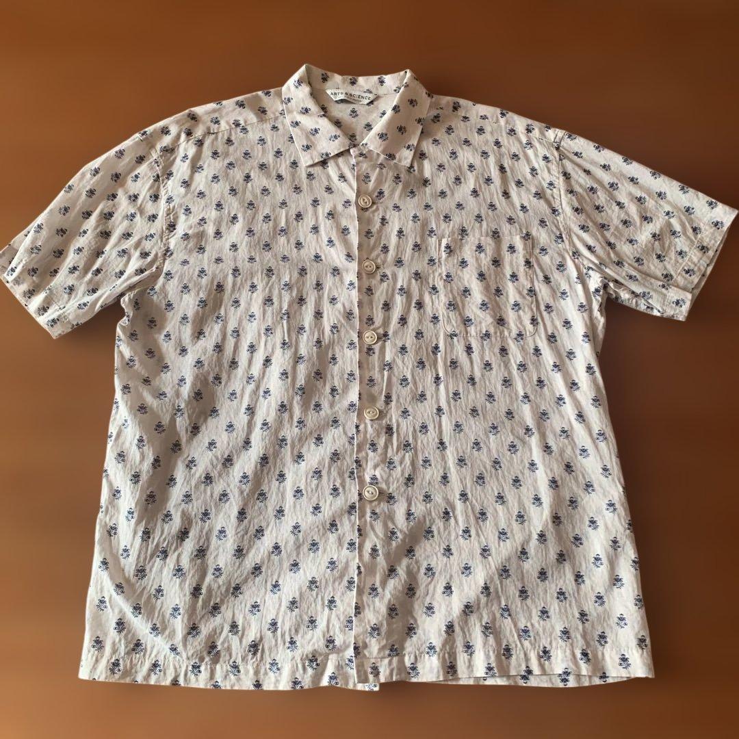 【値下げ】ARTS & SCIENCE 花柄 半袖シャツ