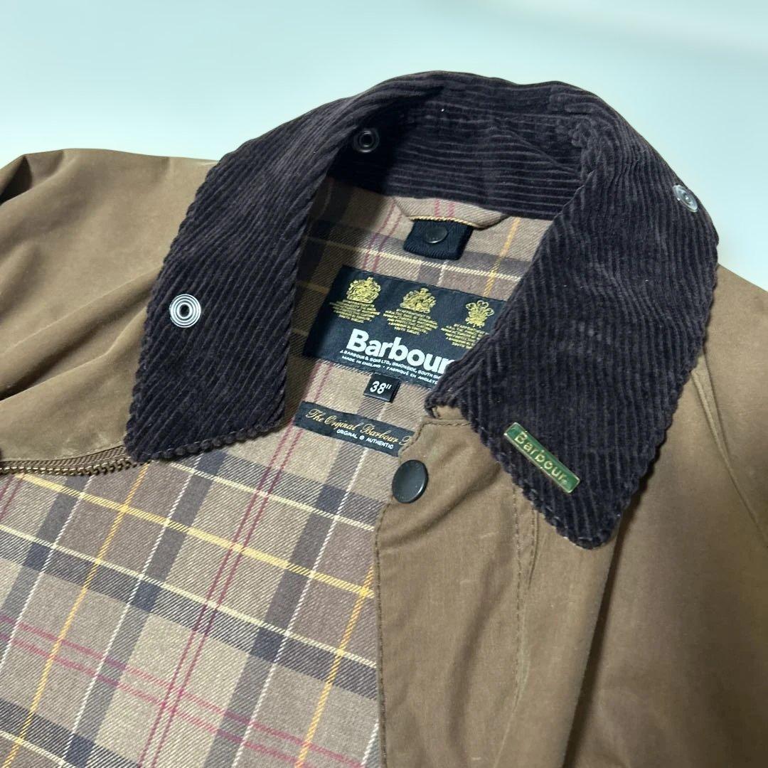 石川橋 Barbour Classic Bedale 38 ブラウン