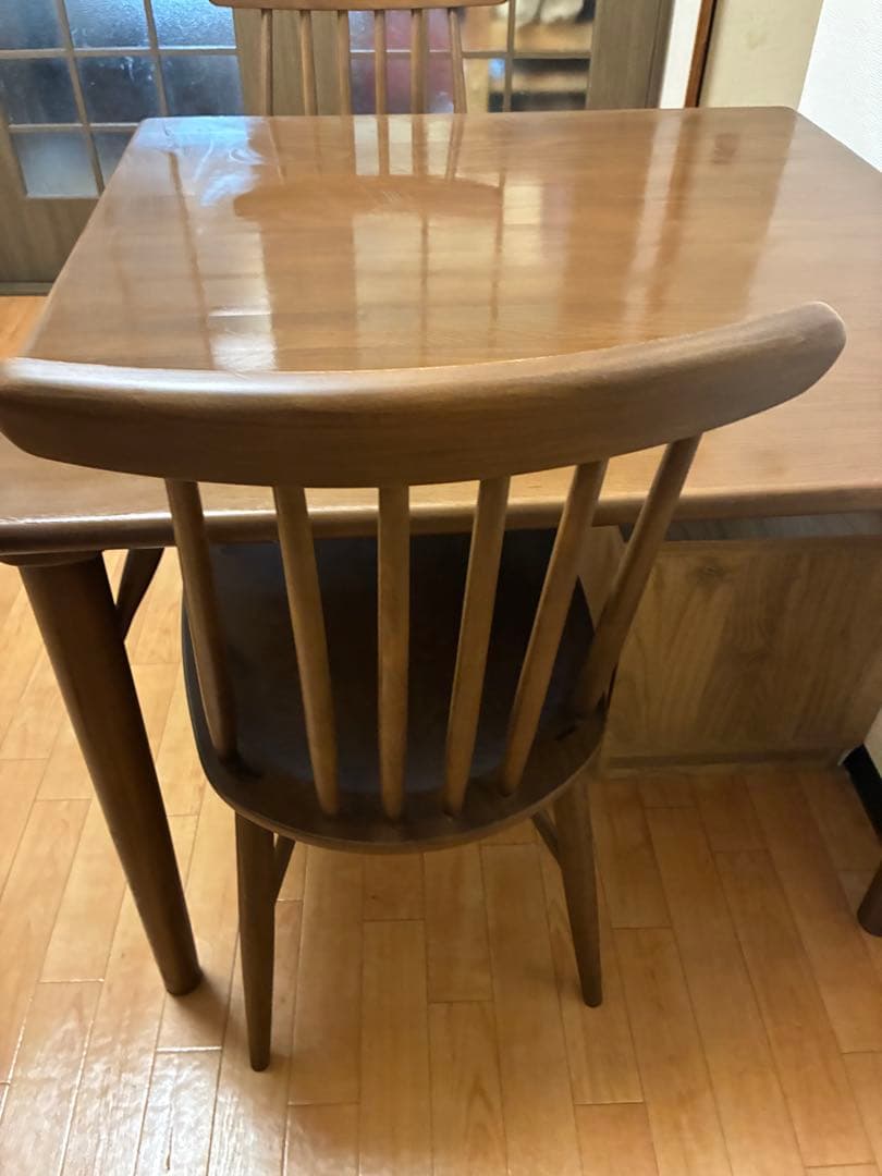 【直接引取限定】MIKIMOKU 2人掛け ダイニングテーブルセット