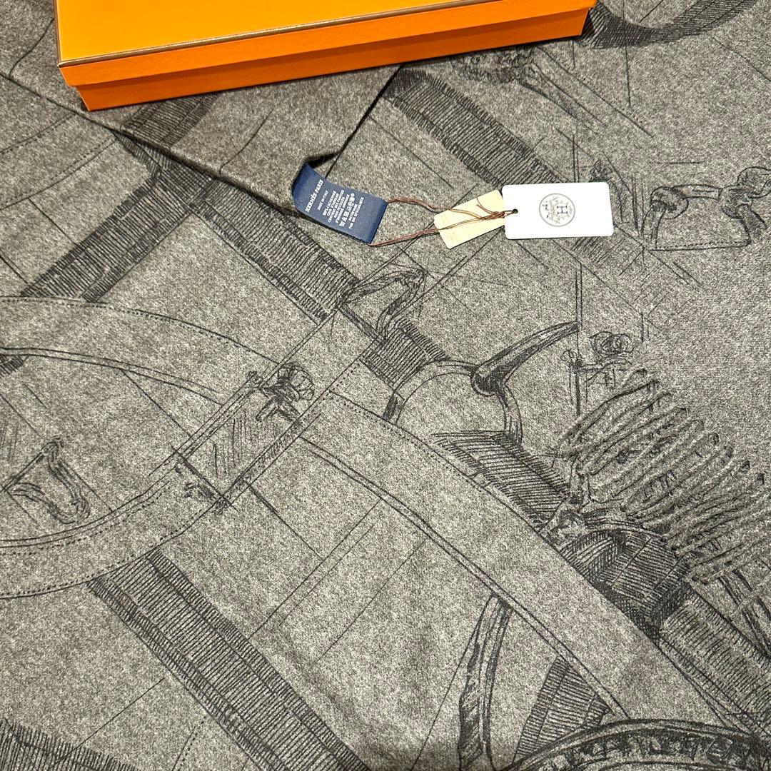 ＊Mizuno Yuta＊新品未使用HERMES25新作カシミヤマフラー