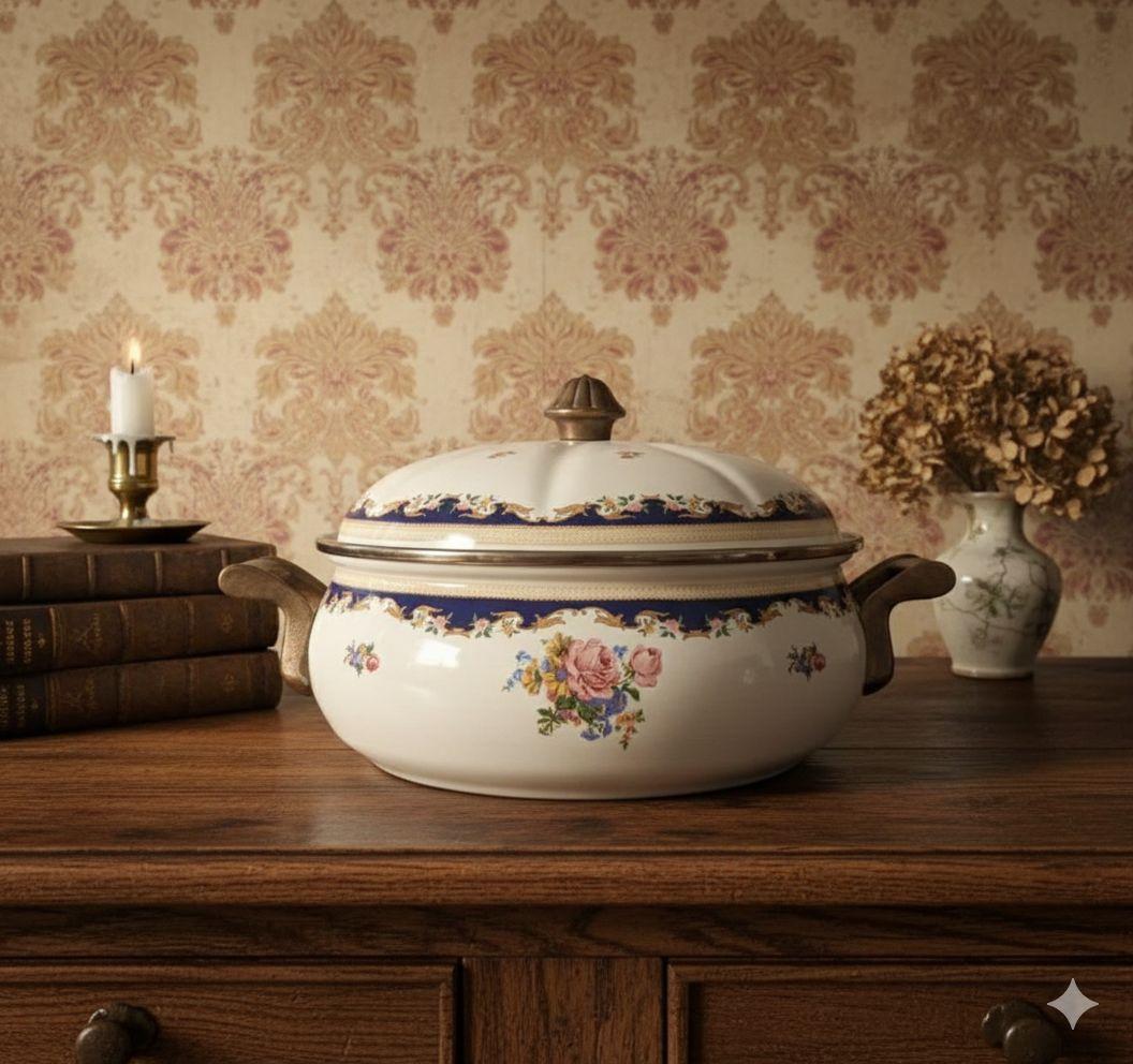 西ドイツ製 ホーロー両手鍋 ASTA FISSLER フィスラー ヴィンテージ鍋