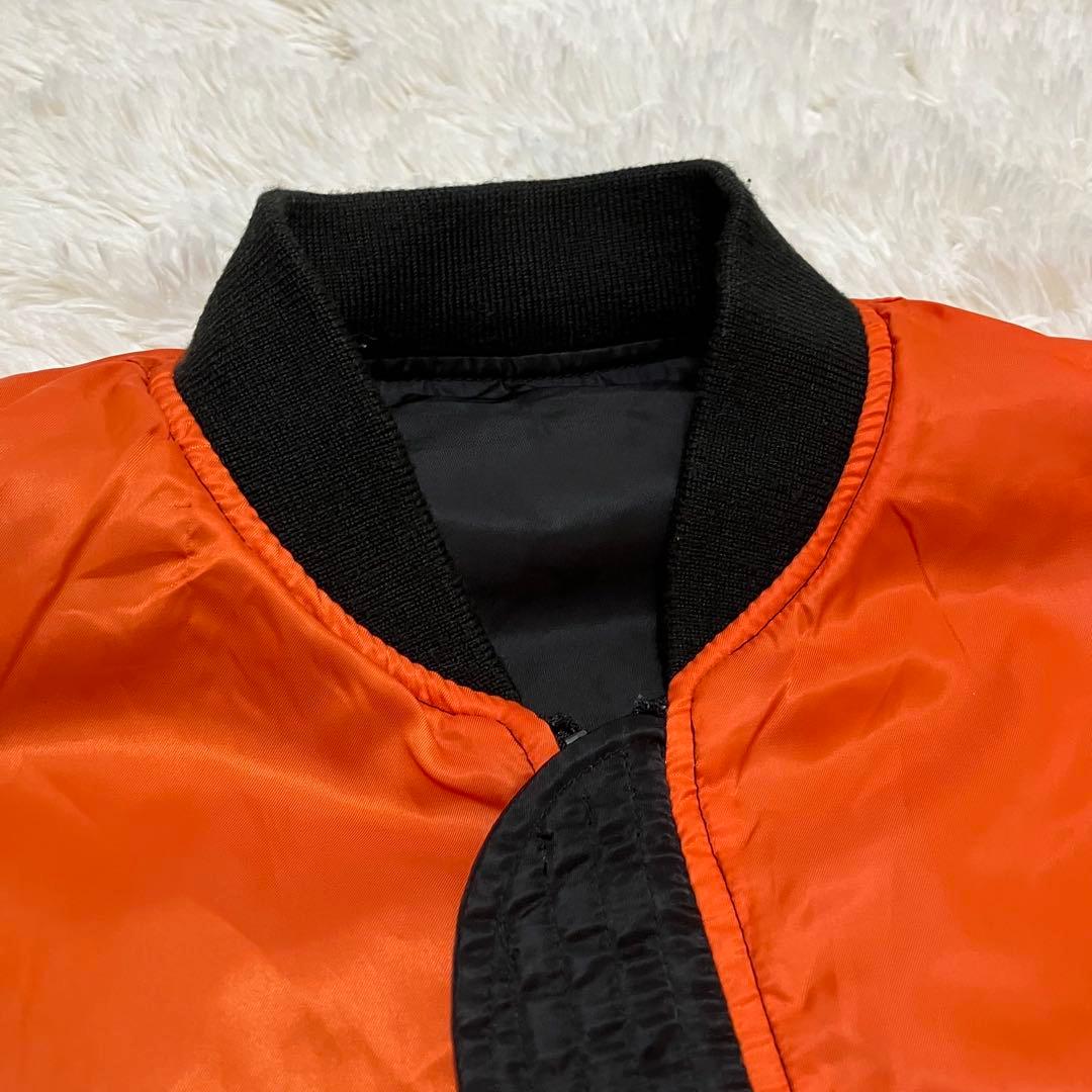 AVIREX フライトジャケット　黒　MA-1 リバーシブル　ブルゾン