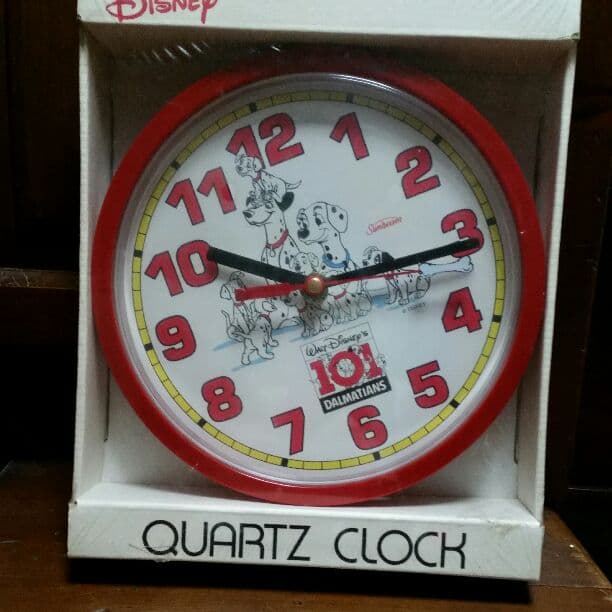 SALE♥️デッドストック‼レア 101匹わんちゃん 壁掛時計