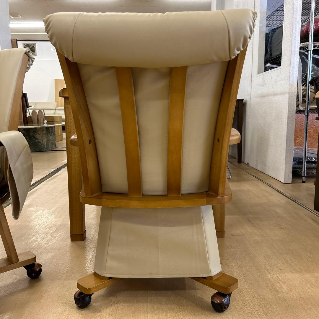 展示品★ハイタイプコタツセット 4点セット ダイニングこたつ 和モダン 布団付