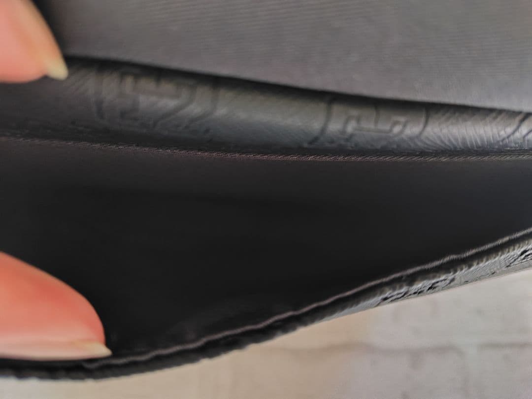 【極美品】Jordan ショルダーバッグ ブラック　モノグラム