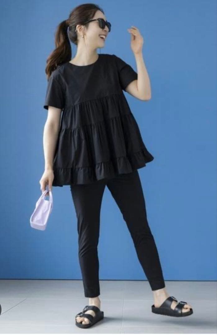 Sono 24SS ティアードフレアブラウス