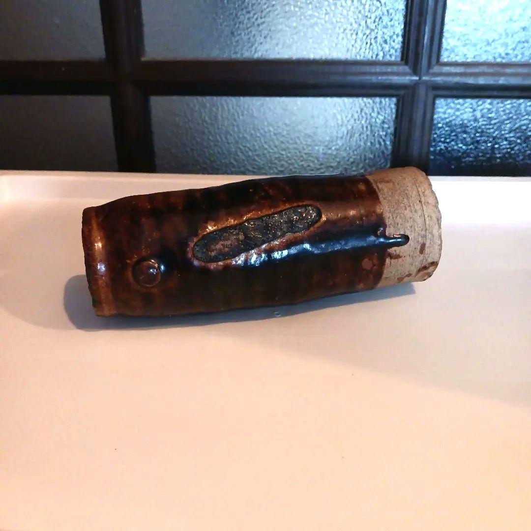 備前焼　お魚の花器