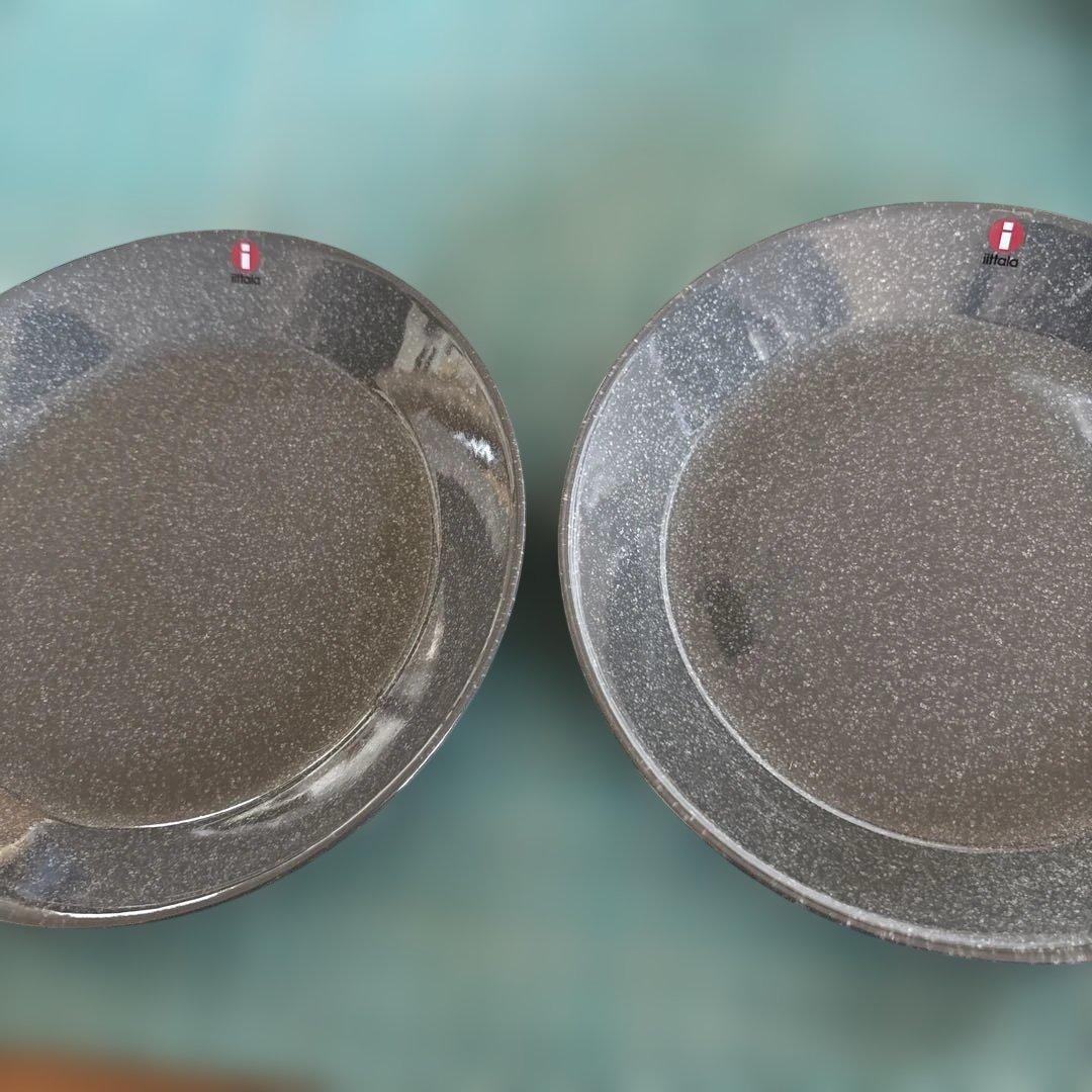 (新品未使用) イッタラ　ティーマ　17cm ドッテドグレー　 2枚セット