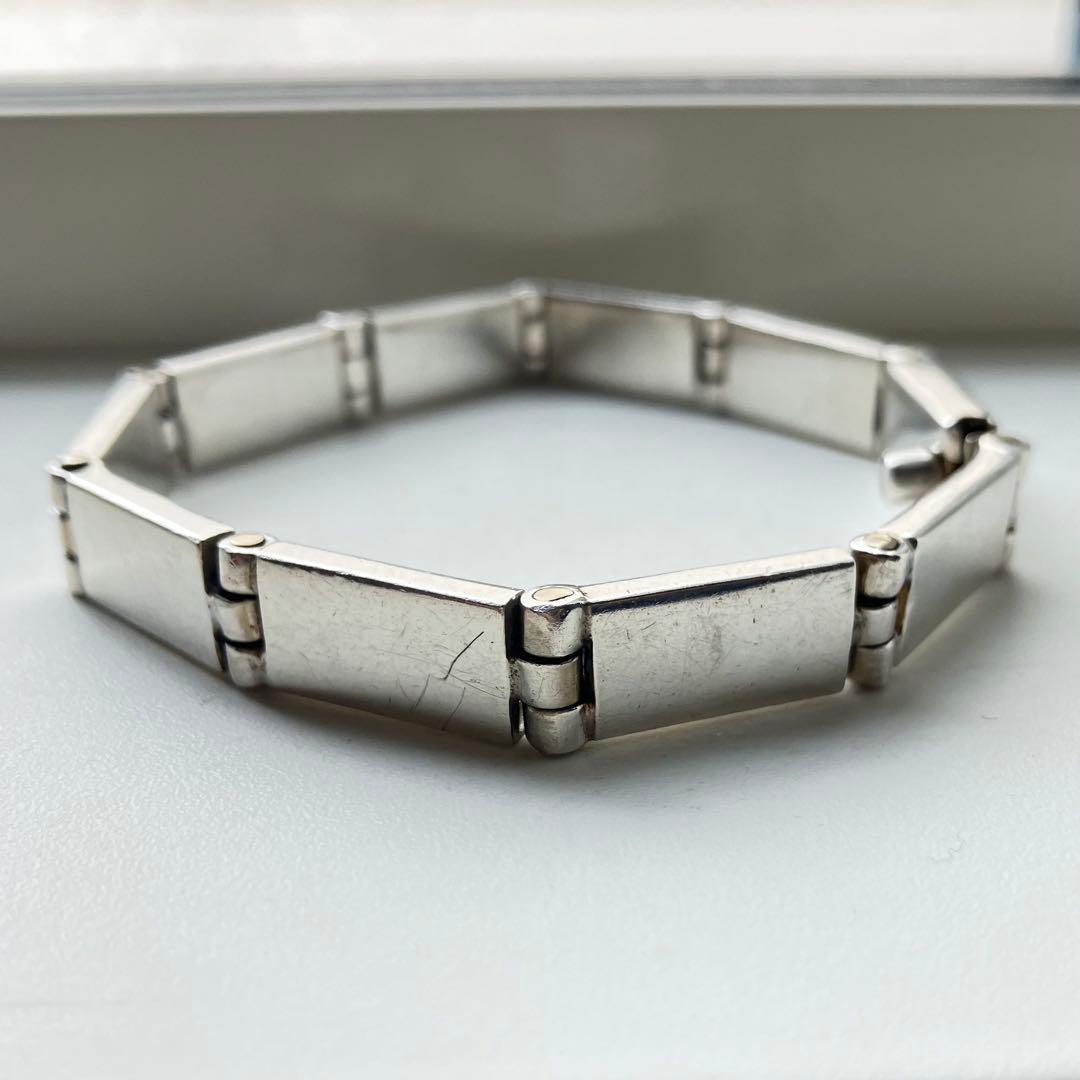 MEXICO シルバー925 ブレスレット ヴィンテージ メキシカンジュエリー