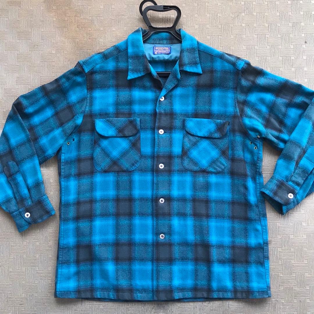 ③ Special 60s Pendleton ボードシャツ　オンブレ FJ