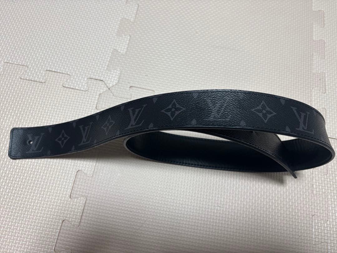 Louis Vuitton ブラック ベルト モノグラム
