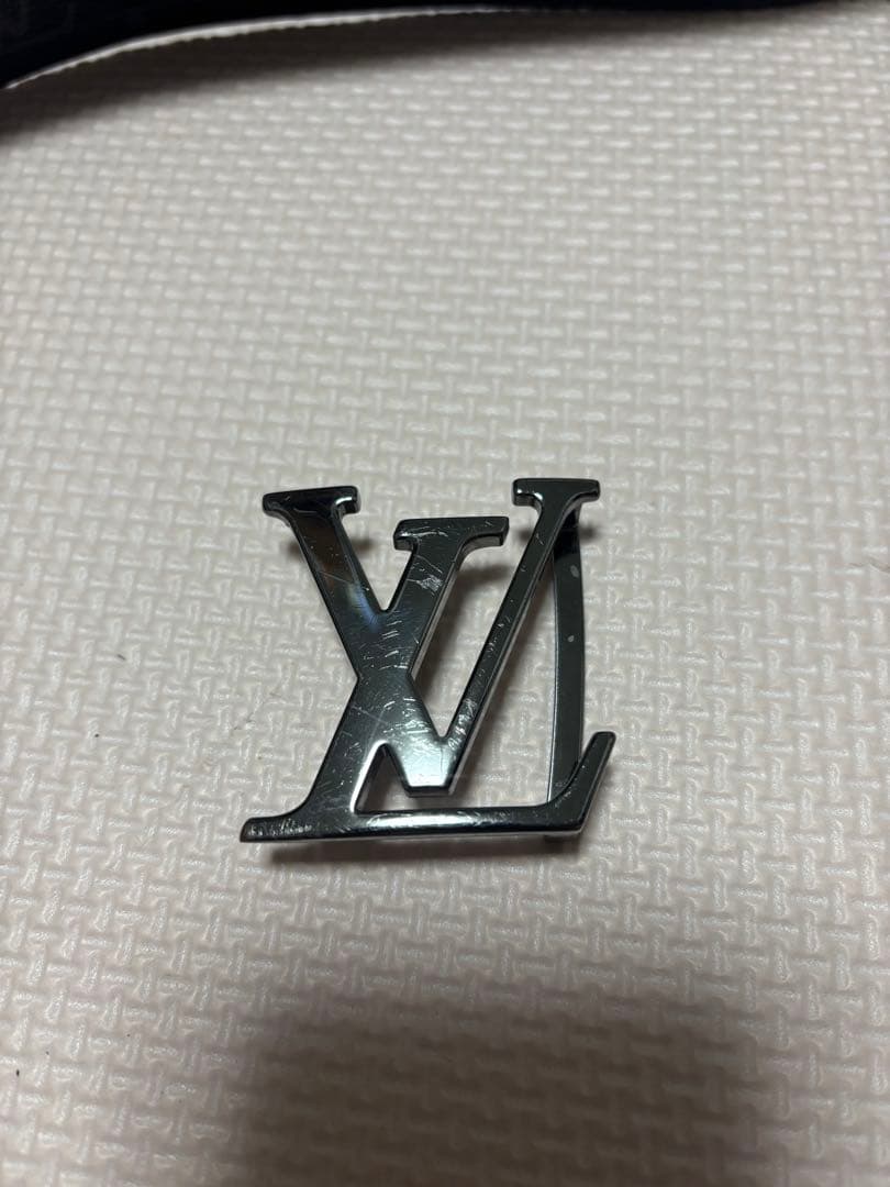 Louis Vuitton ブラック ベルト モノグラム