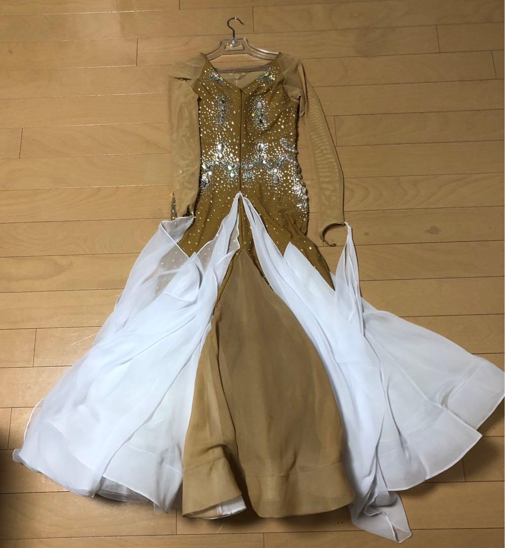 M-L 期間限定《新品未使用》社交ダンス ドレス 競技ドレス　スタンダード