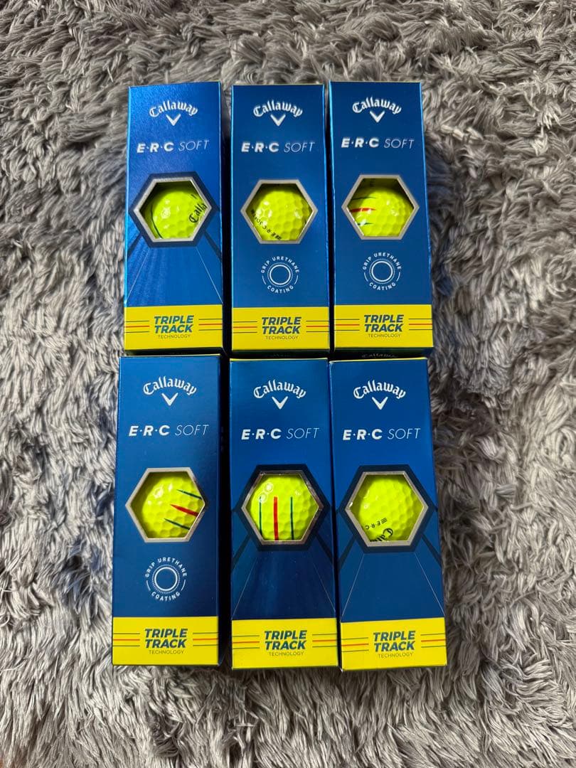 キャロウェイ　Callaway ERC Soft ゴルフボール 6スリーブ