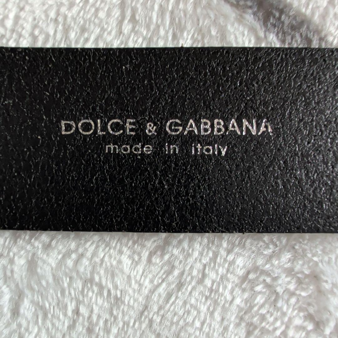 DOLCE&GABBANA/ＤＧスタッズ付きレザーベルト