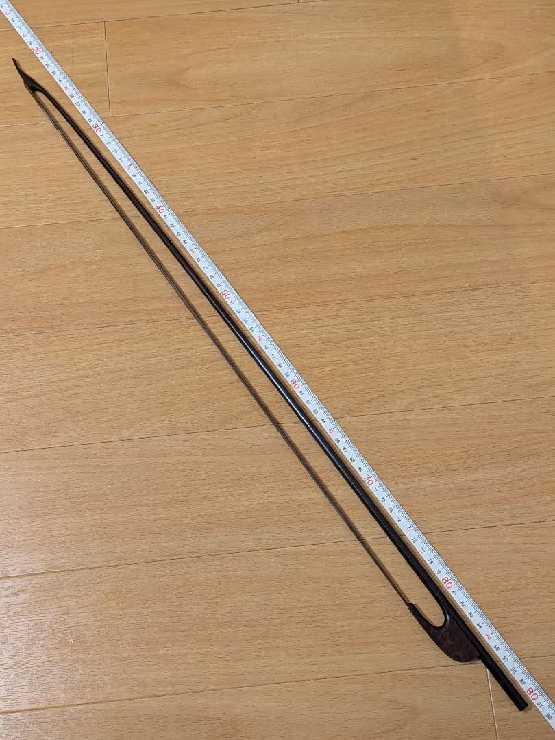 バロック バイオリン弓 約75cm スネークウッド