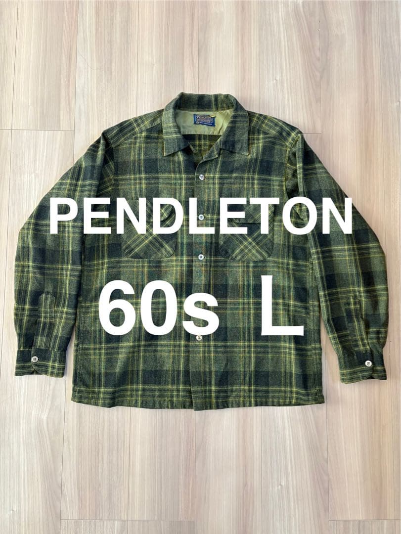 【PENDLETON】ペンドルトン ボードシャツ 60s【好配色】