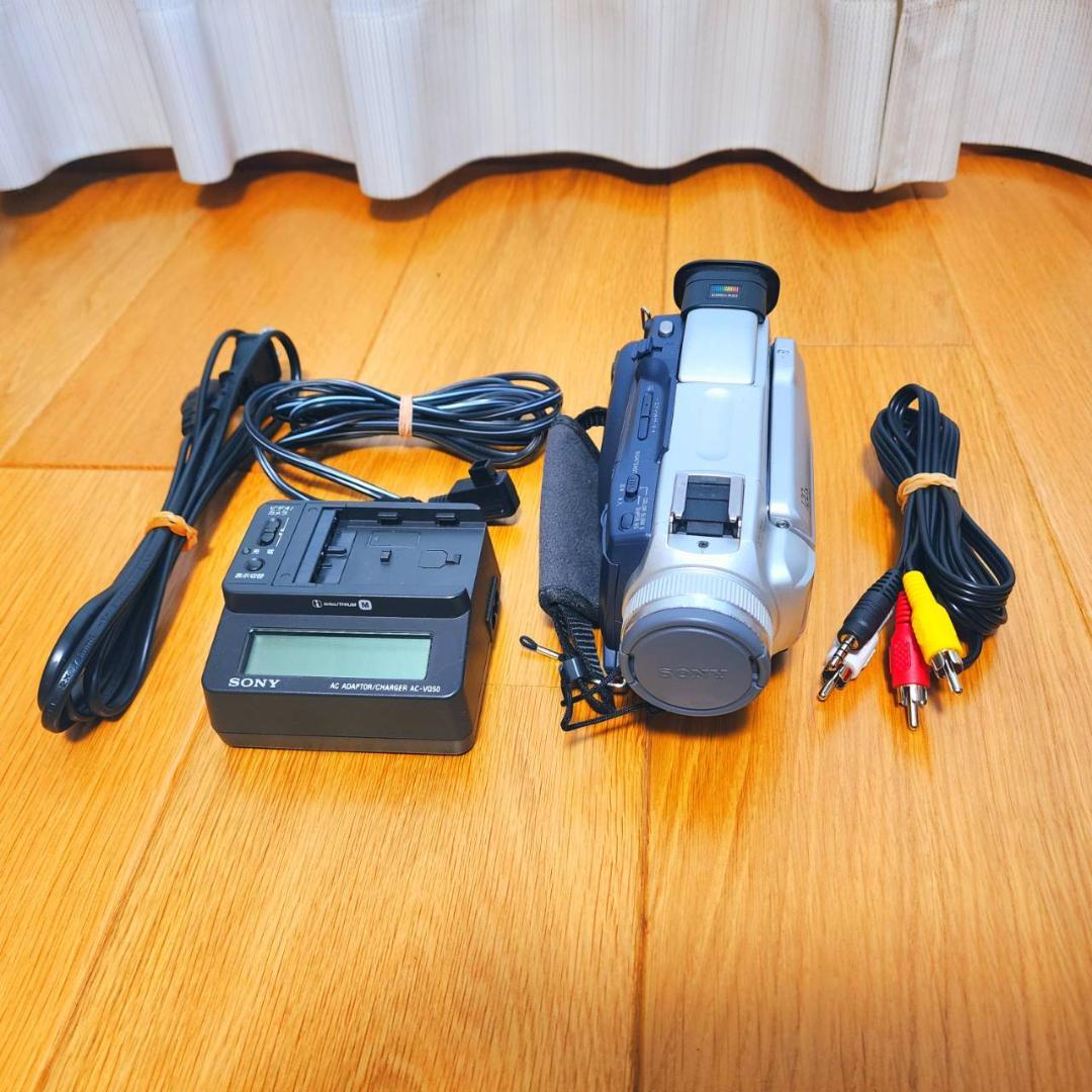 【動作確認済】高画質 SONY MiniDV ビデオカメラ DCR-TRV27