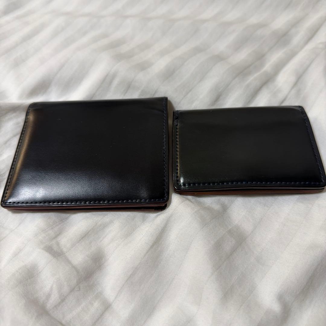 ガンゾ　ganzo コードバン　ルチダ　純札入れ　小銭入れ　セット　限定