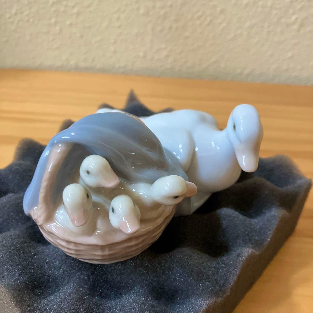 【美品】LLADRO リヤドロ アヒルの家族