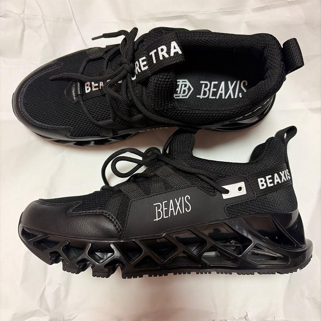 BEAXIS ブラック スニーカー S