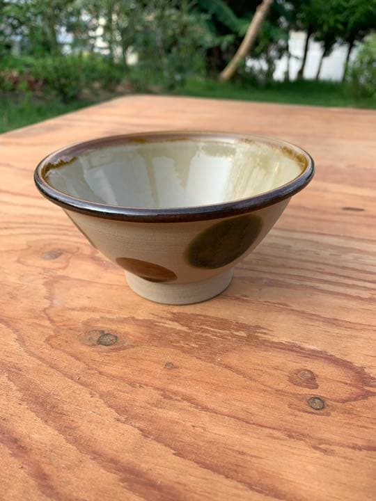 やちむん 4.5寸マカイ【緑】