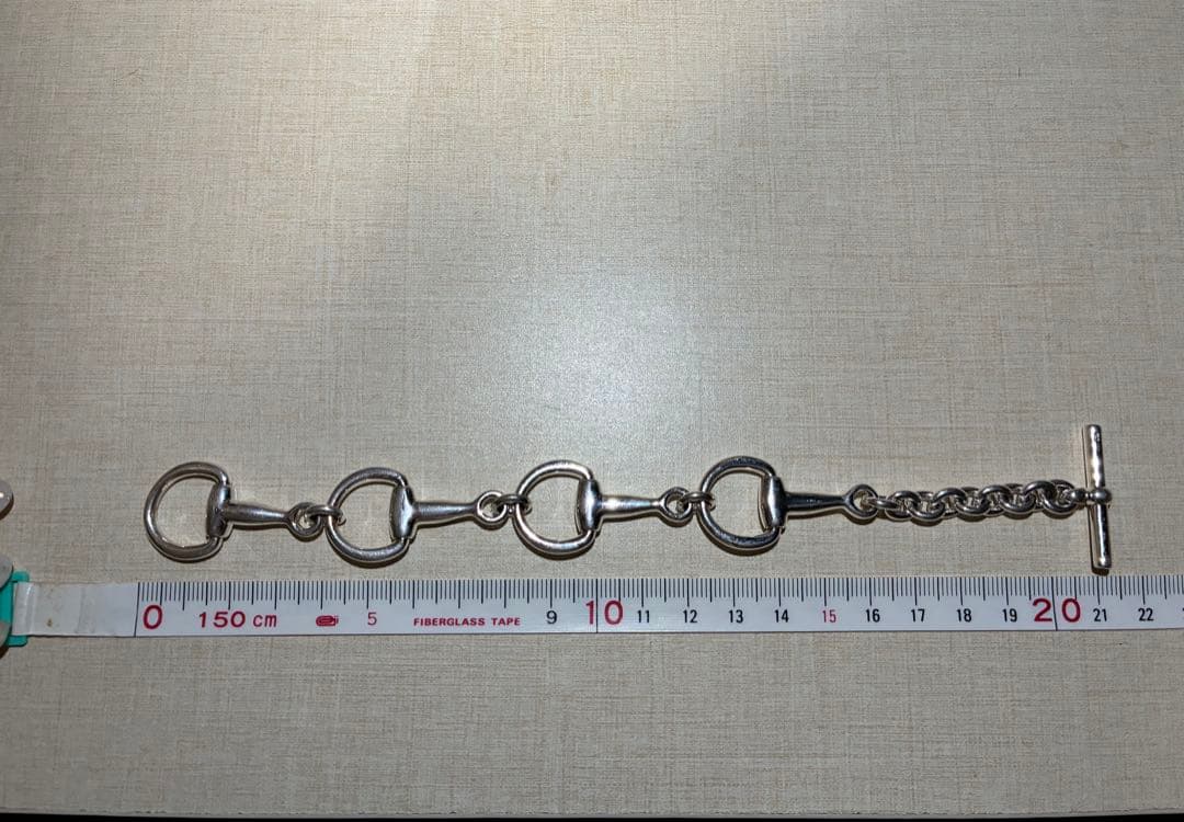 LAVER FOUR BIT CHAIN T BAR /ホースビットブレスレット
